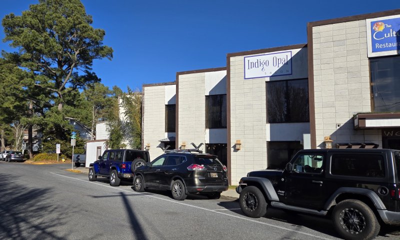 The residential-zoned portion of the Cultured Pearl property that faces Sussex Street in Rehoboth Beach was recently rezoned to commercial. The street was rezoned from commercial to residential in 2006, but the building already existed as Quillens Hardware. CHRIS FLOOD PHOTOS